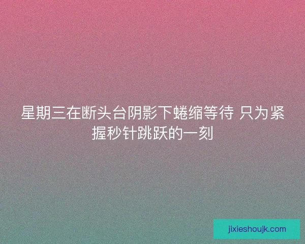 星期三在断头台阴影下蜷缩等待 只为紧握秒针跳跃的一刻